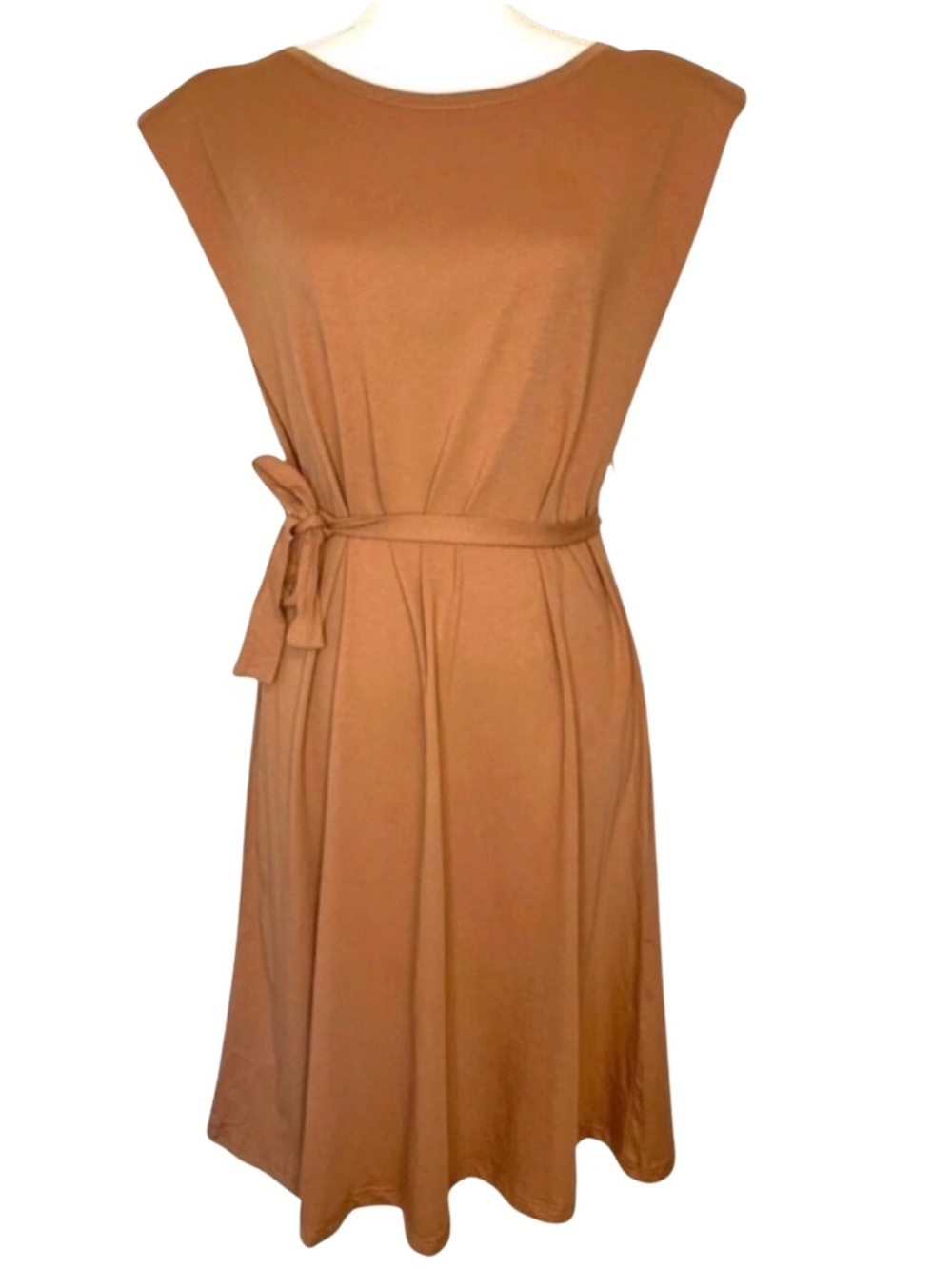NWT Milan‎ Kiss Women Brown Midi Dress Size Medium